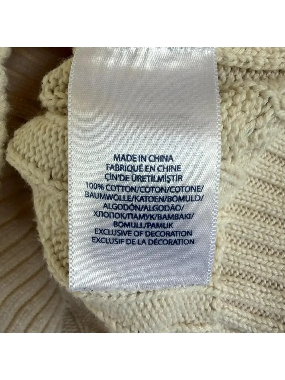 Polo Ralph Lauren Kids Cable Knit Sweater - Size S (8)